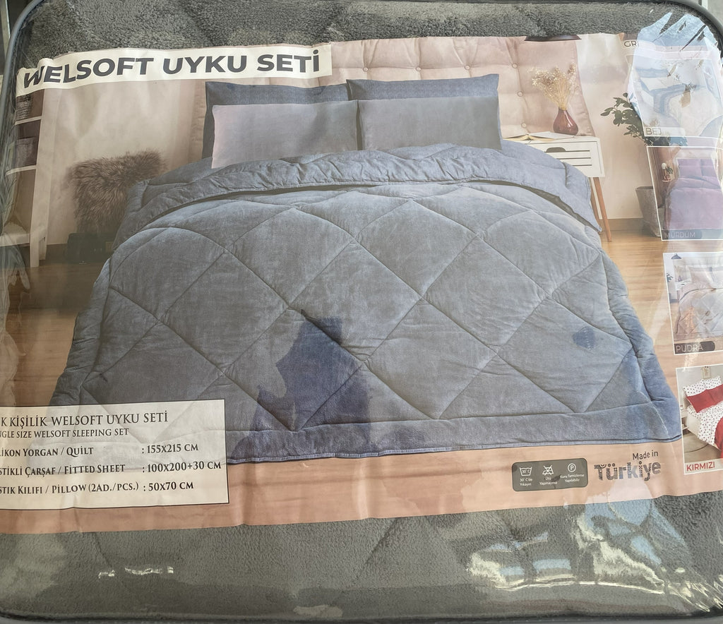 TEK KİŞLİLİK WELSOFT UYKU SETİ